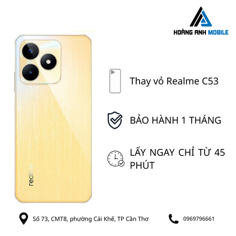 Thay vỏ Realme C53