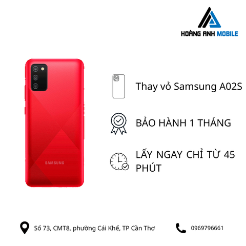 Thay vỏ Samsung A02S
