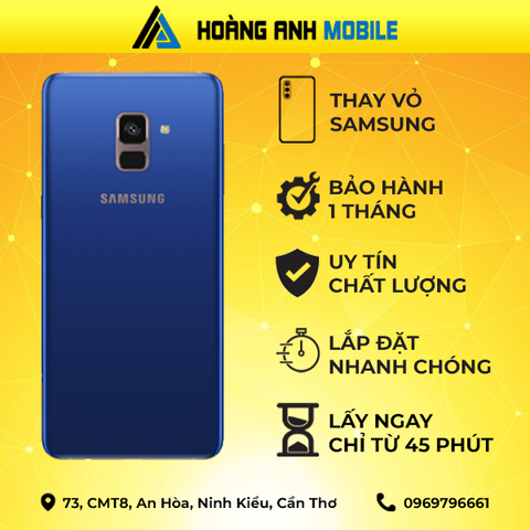 Thay vỏ Samsung A8 Plus