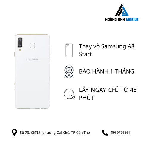 Thay vỏ Samsung A8 Star