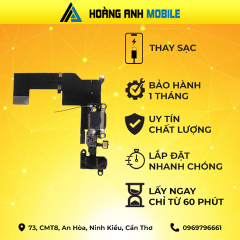 Thay Home/Cáp loa trong/Loa ngoài/Thay sạc iPhone 5c