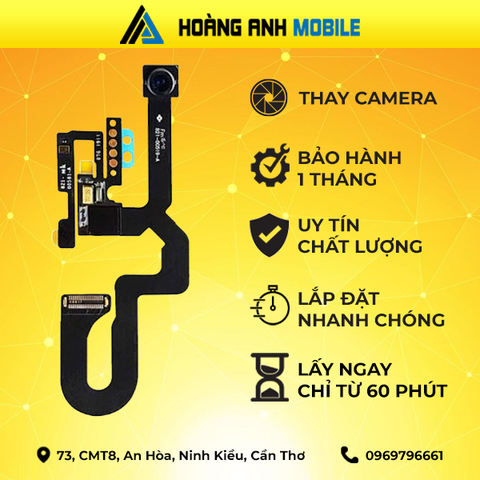 Thay Home/Camera trước/Camera sau/Cáp loa trong/Loa ngoài/Sạc/Thay dây nguồn iPhone 7
