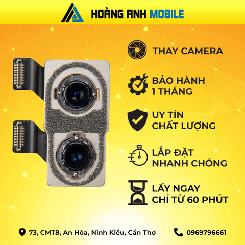 Thay camera trước/Camera sau/Cáp FaceID/Cáp loa trong/Loa ngoài/Sạc/Dây nguồn/Cụm mic iPhone X