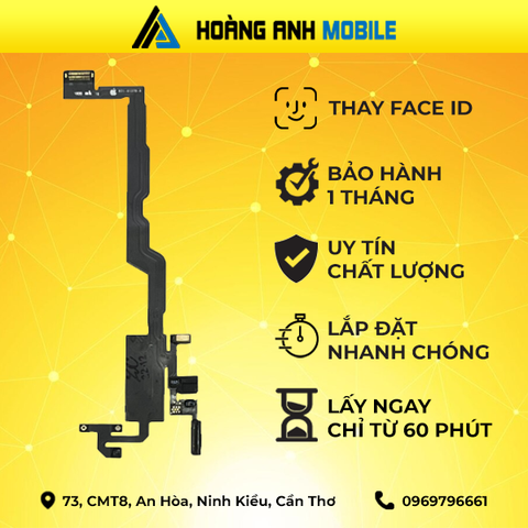 Thay camera trước/Camera sau/Cáp FaceID/Loa ngoài/Thay sạc/Thay dây nguồn iphone Xs
