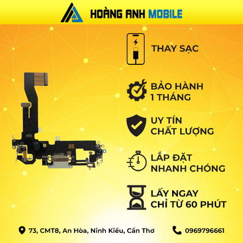 Thay cáp FaceID/Camera Sau/Cáp loa trong/Loa ngoài/Thay sạc/Thay dây nguồn iPhone 12