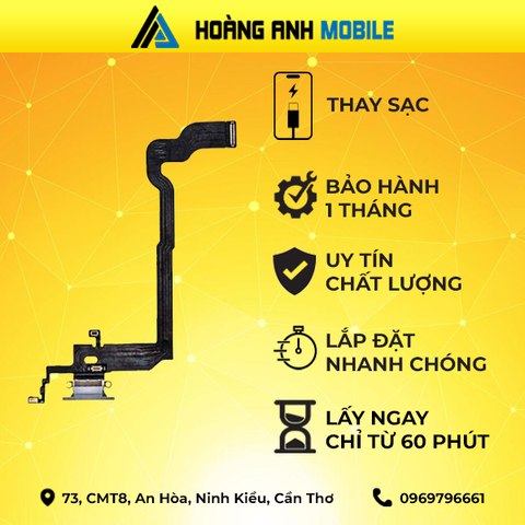 Thay camera trước/Camera sau/Cáp FaceID/Cáp loa trong/Loa ngoài/Sạc/Dây nguồn/Cụm mic iPhone X