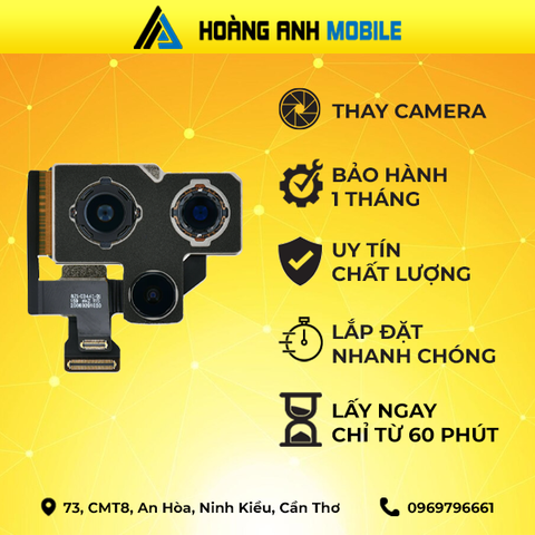 Thay camera trước/Cáp FaceID/Camera Sau/Cáp loa trong/Loa ngoài/Thay sạc/Thay dây nguồn iPhone 12 Pro