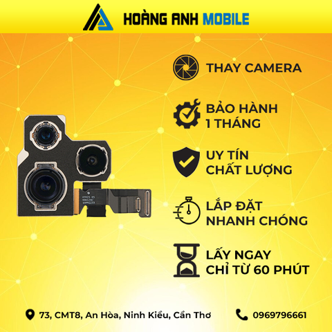 Thay Camera trước/Camera sau/Cáp loa trong/Loa trong/Thay sạc iPhone 14 Pro Max