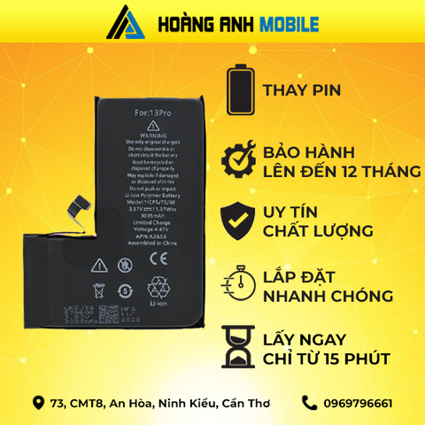 Thay Pin iPhone 13 Pro