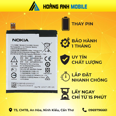 Thay Pin Nokia 3.1
