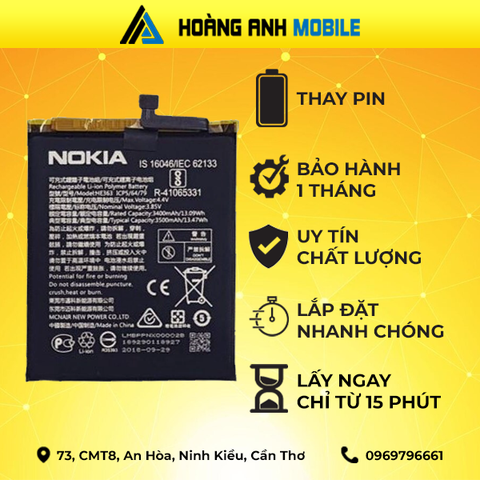 Thay Pin Nokia 3.1 Plus
