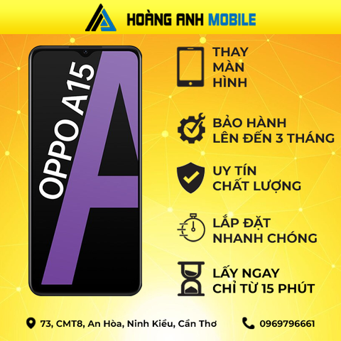Thay màn hình Oppo A15