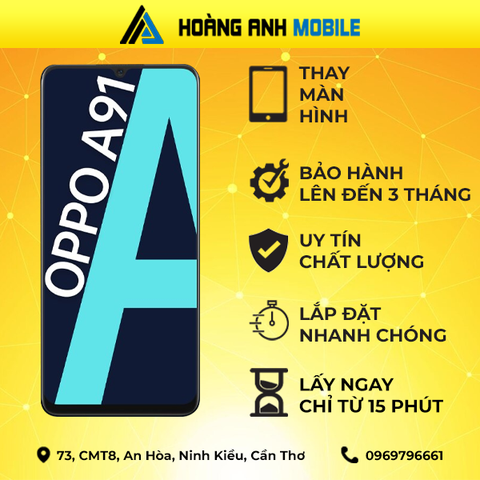 Thay màn hình Oppo A91