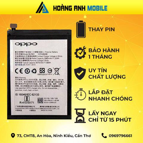 Thay Pin Oppo F1