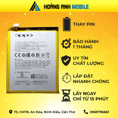 Thay Pin Oppo F3 PLus