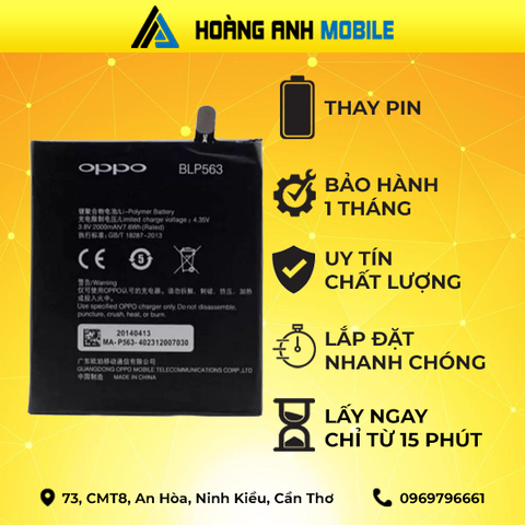 Thay Pin Oppo Find 5 Mini