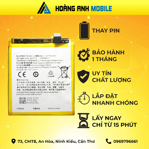 Thay Pin Oppo K3