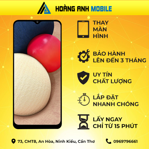 Thay màn hình Samsung Galaxy A02s