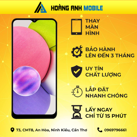 Thay màn hình Samsung galaxy A03
