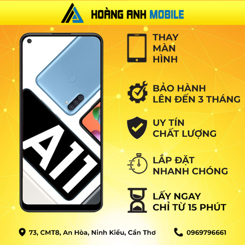 Thay màn hình Samsung Galaxy A11