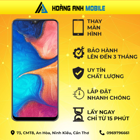 Thay màn hình Samsung Galaxy A20