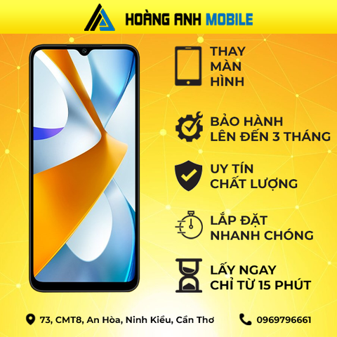 Thay màn hình Poco C40