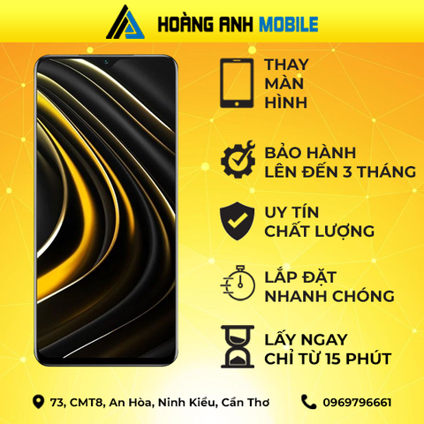 Thay màn hình Poco M3