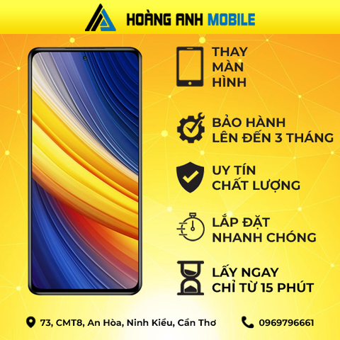 Thay màn hình Poco X3 Pro