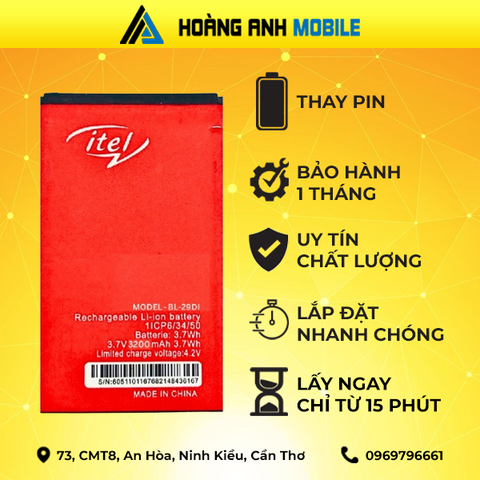 Thay Pin iTEL