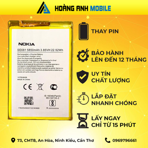 Thay pin Nokia C30