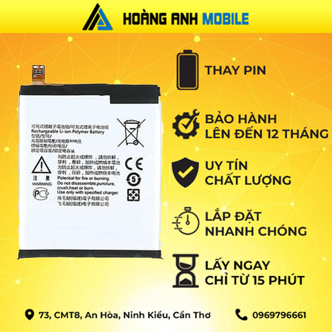 Thay pin Nokia C32 (WT240)