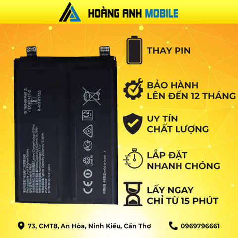 Thay pin Realme GT  Neo 5 SE