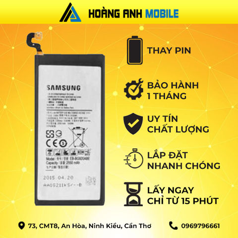 Thay Pin Samsung S6