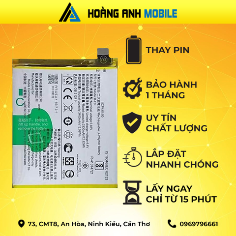 Thay pin Vivo V11