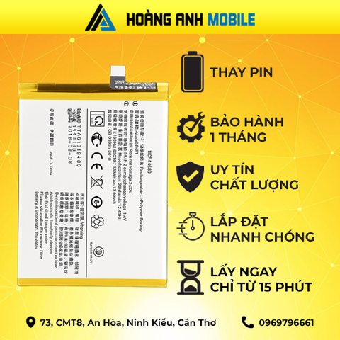 Thay pin Vivo Y72