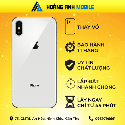 Thay vỏ iPhone X