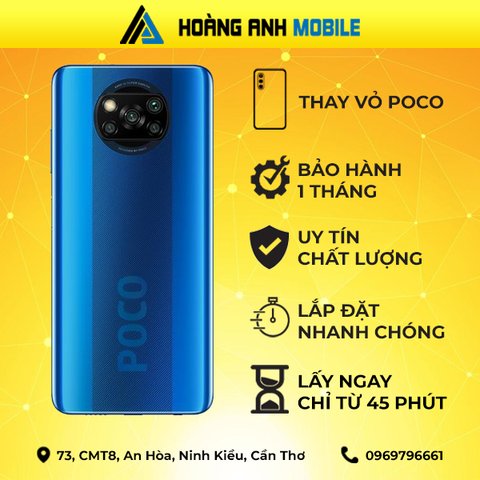 Thay vỏ Poco X3 NFC