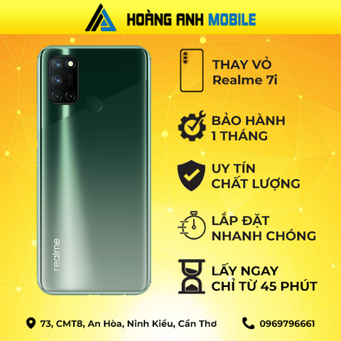 Thay vỏ Realme 7i