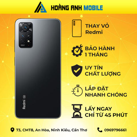 Thay vỏ Redmi Note 11