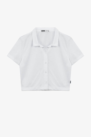 Áo polo ngắn - croptop