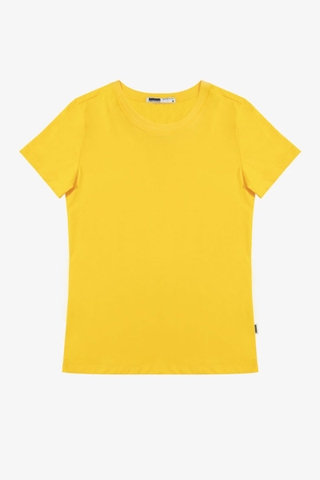 Áo thun nữ cổ tròn T-Shirt Vàng
