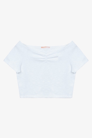 Áo trễ vai Croptop