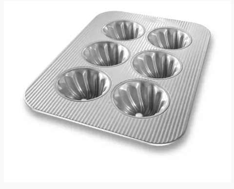 1270SW Khuôn bánh Cake Swirl 6 ô 9.4x6.3x4.5cm