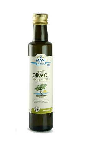 Dầu Extra Virgin Olive Hữu Cơ Mani 250mL