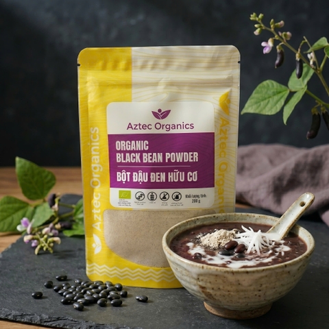 Aztec Organics - Bột đậu đen hữu cơ 200g