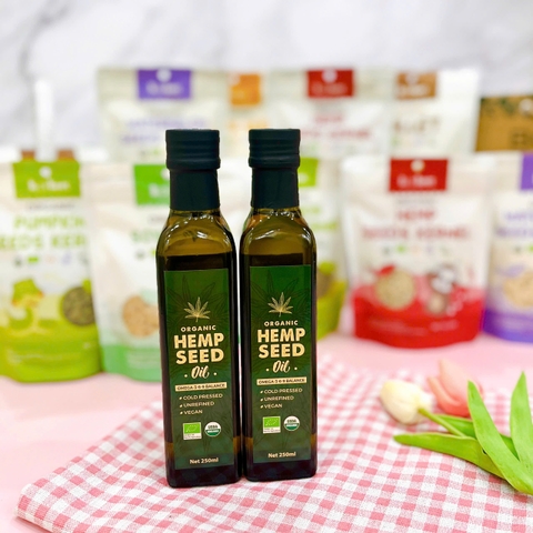 Aztec Organics - Dầu Hạt Gai Dầu Hữu Cơ BioBees 250mL