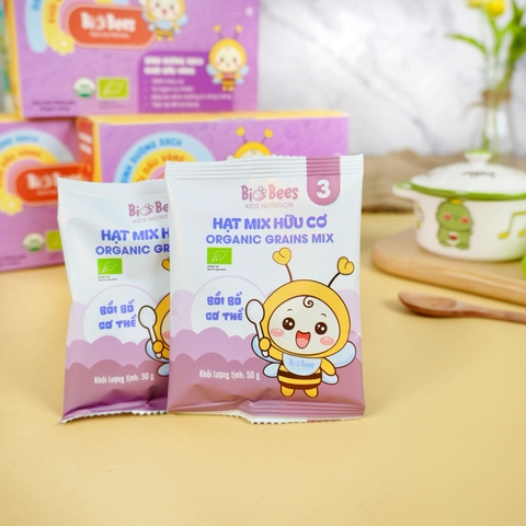 BIOBEES -  Hạt Mix Hữu Cơ Số 3