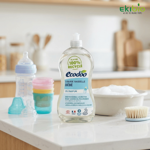 Ecodoo - Nước Rửa Bình Hữu Cơ Cho Bé 500mL