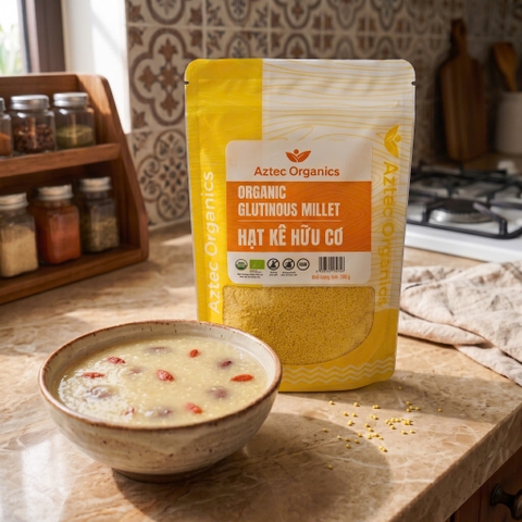Aztec Organics - Hạt Kê Hữu Cơ 200g