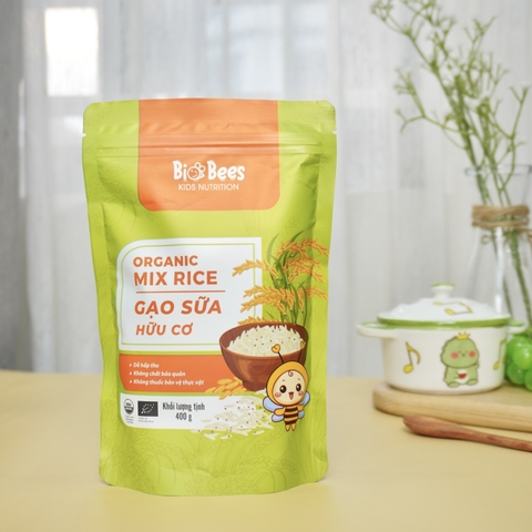 BIOBEES - Gạo Sữa Hữu Cơ 400g